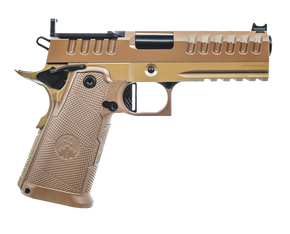 Watchtower Firearms APACHE9MMCMNDRFDE Apache Commander Frame 9mm Luger 15+1 4.25" Threaded Barrel Steel Slide Flat Dark Earth PVD 178178 Watchtower Firearms APACHE9MMCMNDRFDE Apache Commander Frame 9mm Luger 15+1 4.25" Threaded Barrel Steel Slide Flat Dark Earth PVD 178178