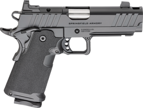 Springfield Armory PH9117AOSCOMP Prodigy DS  9mm Luger 20+1 4.25" Stainless Match Grade Bull Barrel, Black Cerakote Optic Ready Carbon Steel Slide & Frame w/Beavertail, Black Polymer Grip 169465