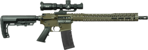 Black Rain Ordnance BROROTROPT01 w/Optic 223 Rem/5.56 NATO 16" 180062 Black Rain Ordnance BROROTROPT01 w/Optic 223 Rem/5.56 NATO 16" 180062
