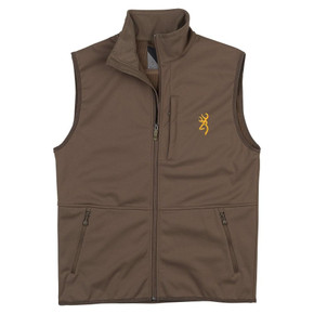 Browning Softshell Vest Major Brown S QH3053109801 Browning Softshell Vest Major Brown S QH3053109801