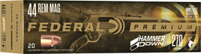FEDERAL HAMMER DOWN 44 REM MAG270GR JSP 20RD 10BX/CS ALG441 FEDERAL HAMMER DOWN 44 REM MAG270GR JSP 20RD 10BX/CS ALG441