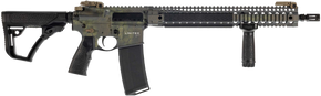 Daniel Defense DLRLIMSER-002 DDM4 V9 5.56 NATO 32+1 16" Crocodile Rattlecan Threaded Barrel, Crocodile Rattlecan Picatinny Rail Aluminum Receiver, DD Buttstock Black Polymer Stock, Black Polymer Grip 179734 Daniel Defense DLRLIMSER-002 DDM4 V9 5.56 NATO 32+1 16" Crocodile Rattlecan Threaded Barrel, Crocodile Rattlecan Picatinny Rail Aluminum Receiver, DD Buttstock Black Polymer Stock, Black Polymer Grip 179734