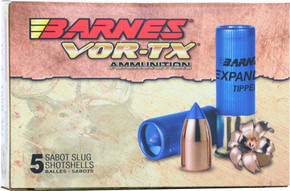 BARNES VOR-TX 12GA 3" 438GREXPANDER TIP SLUG 5RD 20BX/CS A20737 BARNES VOR-TX 12GA 3" 438GREXPANDER TIP SLUG 5RD 20BX/CS A20737