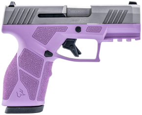 Taurus 1-GX2939LP GX2  9mm 13+1 3.37" Matte Stainless Steel Barrel, Matte Serrated Stainless Steel Slide, Light Purple Polymer Frame w/Picatinny Rail, Polymer Grip 170134