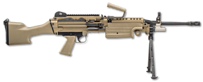 FN 46100170 M249S 5.56x45mm NATO 18.50" Barrel 30+1 Mag Or 200rd Belt Capacity, Flat Dark Earth Fixed Hydraulic Buffer Stock, Non-Slip Buttplate, Optics Ready 142787 FN 46100170 M249S 5.56x45mm NATO 18.50" Barrel 30+1 Mag Or 200rd Belt Capacity, Flat Dark Earth Fixed Hydraulic Buffer Stock, Non-Slip Buttplate, Optics Ready 142787