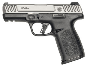Smith and Wesson SD40 2.0 40S&W 10+1 4" SS/BLK SM13937 Smith and Wesson SD40 2.0 40S&W 10+1 4" SS/BLK SM13937