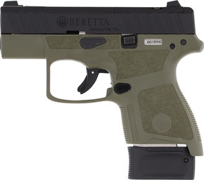 BERETTA APX A1 CARRY 9MM 3" FS8-SHOT OD GREEN OPTICS READY GJAXN9278A1