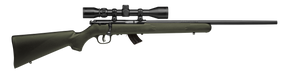 Savage Arms 26721 Mark II FXP 22 LR Caliber with 5+1 Capacity, 21" Barrel, Matte Blued Metal Finish & OD Green Synthetic Stock Right Hand (Full Size) Includes 3-9x40mm Scope 90749 Savage Arms 26721 Mark II FXP 22 LR Caliber with 5+1 Capacity, 21" Barrel, Matte Blued Metal Finish & OD Green Synthetic Stock Right Hand (Full Size) Includes 3-9x40mm Scope 90749
