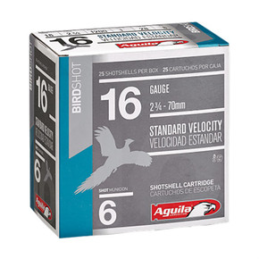 16 GAUGE 2-3/4'' 1OZ #6 SHOT 25/BOX 250032064 16 GAUGE 2-3/4'' 1OZ #6 SHOT 25/BOX 250032064