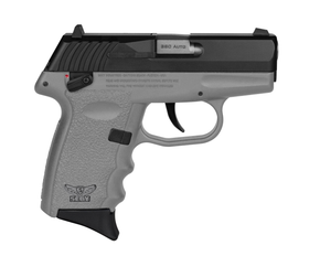 SCCY Industries CPX-4CBSG CPX-4  380 ACP 10+1 2.96" Sniper Gray Polymer Serrated Black Nitride SS Slide Finger Grooved Sniper Gray Polymer Grip 144576