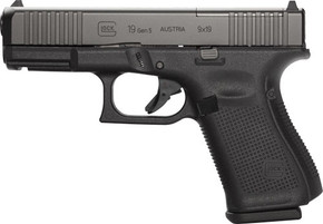 GLOCK 19 MOS 9MM GEN5 FS10-SHOT W/FRONT SERATIONS GPA195S201MOS GLOCK 19 MOS 9MM GEN5 FS10-SHOT W/FRONT SERATIONS GPA195S201MOS