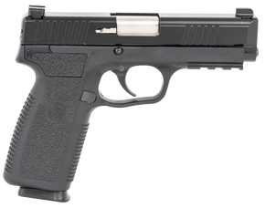 Kahr Arms TP90S94N TP9-2 9mm Luger Caliber with 4" Barrel, 8+1 Capacity, Black Finish Picatinny Rail Frame, Serrated Matte Black Stainless Steel Slide, Textured Polymer Grip & TruGlo Night Sights 130099 Kahr Arms TP90S94N TP9-2 9mm Luger Caliber with 4" Barrel, 8+1 Capacity, Black Finish Picatinny Rail Frame, Serrated Matte Black Stainless Steel Slide, Textured Polymer Grip & TruGlo Night Sights 130099