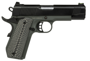 Tisas 10100802 1911 Yukon Full Size 10mm Auto 10+1 4.25" Stainless Steel Barrel, Black Cerakote Serrated Slide, Dark Gray Cerakote Steel Frame w/LPI Checkering & Beavertail, Black Sunburst G10 Grips 152715 Tisas 10100802 1911 Yukon Full Size 10mm Auto 10+1 4.25" Stainless Steel Barrel, Black Cerakote Serrated Slide, Dark Gray Cerakote Steel Frame w/LPI Checkering & Beavertail, Black Sunburst G10 Grips 152715