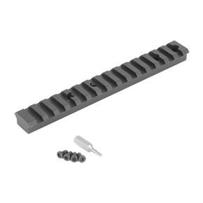 TIKKA T1X 1-PIECE PICATINNY BASE 0 MOA 296000758