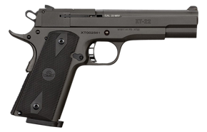 Rock Island 51996 XT Magnum 22 Mag 14+1 5" Bull Barrel, Black Parkerized Serrated Slide, Steel Frame w/Beavertail, Black Rubber Grip 35224 Rock Island 51996 XT Magnum 22 Mag 14+1 5" Bull Barrel, Black Parkerized Serrated Slide, Steel Frame w/Beavertail, Black Rubber Grip 35224