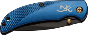 BROWNING KNIFE PRISM III FLDNGHUNTER 2.38" BLADE BLUE ALUM 3220341