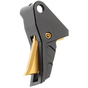 I.T.T.S. TRIGGER FOR SPRINGFIELD ECHELON BLACK W/GOLD SCREW 430111442 I.T.T.S. TRIGGER FOR SPRINGFIELD ECHELON BLACK W/GOLD SCREW 430111442