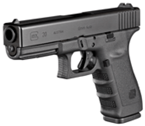 GLOCK 20SF 10MM G3 FS15-SHOT BLACK GPF2050203 GLOCK 20SF 10MM G3 FS15-SHOT BLACK GPF2050203