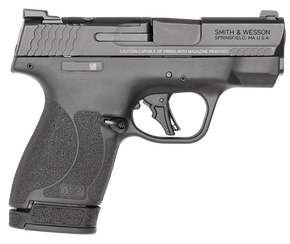 Smith & Wesson 13534 M&P Shield Plus Optic Ready Compact 9mm Luger 10+1/13+1 3.10", Black, Optic Cut Slide, Polymer Frame, Tritium Sights (NO Thumb Safety) 140389 Smith & Wesson 13534 M&P Shield Plus Optic Ready Compact 9mm Luger 10+1/13+1 3.10", Black, Optic Cut Slide, Polymer Frame, Tritium Sights (NO Thumb Safety) 140389