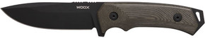 WOOX KNIFE ROCK 62 FIXED BLADE4.25" BLACK MICARTA PLAIN HND! BUKNF00105 WOOX KNIFE ROCK 62 FIXED BLADE4.25" BLACK MICARTA PLAIN HND! BUKNF00105