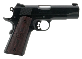 Colt Mfg O4940XE Commander Combat 45 ACP 8+1 4.25" Black Steel Barrel, Blued Serrated Slide & Carbon Steel Frame w/Beavertail, Black Cherry Checkered G10 Grips, Ambidextrous 25080