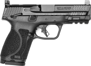 S&W M&P9 M2.0 COMP 10-SHOT 4"OPTIC READY THUMB SAFETY BLK G14099
