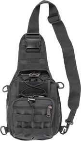 BULLDOG BDT X-SMALL SLING BAG`W/MOLLE WEBBING BLACK BDT407B BULLDOG BDT X-SMALL SLING BAG`W/MOLLE WEBBING BLACK BDT407B