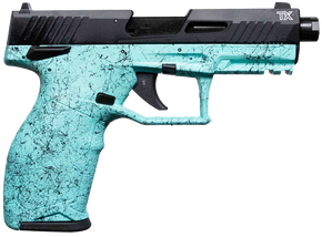 Taurus 12TX22141SP410 TX22 Gen 2 Full Size Frame 22 LR 10+1 4.10" Threaded Barrel, Serrated Slide, Polymer Frame w/Picatinny Rail, Right Hand 166863 Taurus 12TX22141SP410 TX22 Gen 2 Full Size Frame 22 LR 10+1 4.10" Threaded Barrel, Serrated Slide, Polymer Frame w/Picatinny Rail, Right Hand 166863