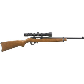 10/22 CARBINE 22 LR 18.5” BBL (1)10RD HARDWOOD W/SCOPE 100041051 10/22 CARBINE 22 LR 18.5” BBL (1)10RD HARDWOOD W/SCOPE 100041051