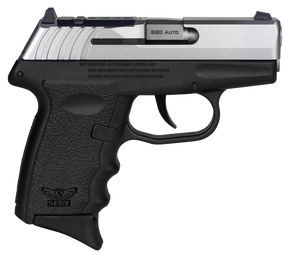 SCCY Industries CPX3TTBKRDRG3 CPX-3 RD Sub-Compact Frame 380 ACP 10+1, 2.96" Stainless Quadlock Barrel Stainless Steel Serrated Slide, Black Polymer Frame w/Finger Grooves, No Safety, Right Hand 144642