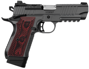 Kimber Mfg.,inc 3100024 KDS9C Rail 9mm 15+1 18+1 4.09" KimPro Gray Red/Black Front and Rear Serrations Stainless Steel Black Crosshatch cut G-10 Grip 170611 Kimber Mfg.,inc 3100024 KDS9C Rail 9mm 15+1 18+1 4.09" KimPro Gray Red/Black Front and Rear Serrations Stainless Steel Black Crosshatch cut G-10 Grip 170611