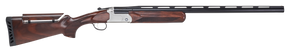 Stevens 23222 555 Trap 12 Gauge 3" 1rd 30" Vent Rib Barrel, Silver Aluminum Receiver,  Turkish Walnut Fixed Adjustable Comb Stock Ambidextrous 119206