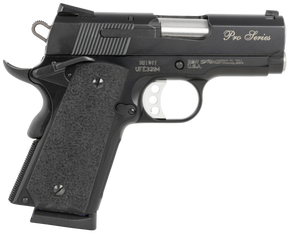 Smith & Wesson 178020 PC 1911 Pro Sub-Compact Frame 45 ACP 7+1, 3" Stainless Steel Barrel, Black Serrated Carbon Steel Slide, Black Aluminum Frame w/Beavertail, Black Stippled Grip 57828 Smith & Wesson 178020 PC 1911 Pro Sub-Compact Frame 45 ACP 7+1, 3" Stainless Steel Barrel, Black Serrated Carbon Steel Slide, Black Aluminum Frame w/Beavertail, Black Stippled Grip 57828