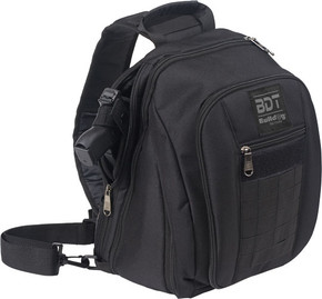 BULLDOG BDT SMALL SLING PACKW/MOLLE WEBBING BLACK BDT408B BULLDOG BDT SMALL SLING PACKW/MOLLE WEBBING BLACK BDT408B