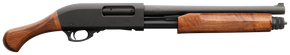 Chiappa Firearms 930362 Honcho Tactical 12 Gauge Pump 3" 5+1 14" Black Steel Barrel, Black Drilled & Tapped Aluminum Receiver, Checkered Walnut Birds Head Grip 165012 Chiappa Firearms 930362 Honcho Tactical 12 Gauge Pump 3" 5+1 14" Black Steel Barrel, Black Drilled & Tapped Aluminum Receiver, Checkered Walnut Birds Head Grip 165012