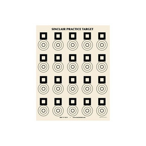 BRENCHREST PRACTICE TARGETS 25 PACK 749001059 BRENCHREST PRACTICE TARGETS 25 PACK 749001059