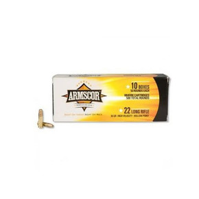 ARMSCOR AMMO 22LR 36GR HVHP 50 RDS 250018981 ARMSCOR AMMO 22LR 36GR HVHP 50 RDS 250018981
