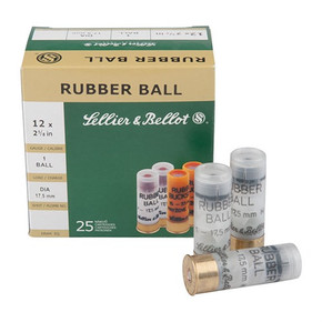 12 GAUGE 2-5/8'' 2 RUBBER BALL 25/BOX 105053106 12 GAUGE 2-5/8'' 2 RUBBER BALL 25/BOX 105053106