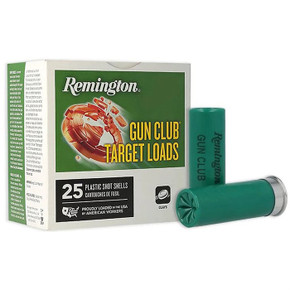 GUN CLUB TARGET 12 GAUGE 2-3/4'' 1OZ #8 SHOT 25/BOX 105201619 GUN CLUB TARGET 12 GAUGE 2-3/4'' 1OZ #8 SHOT 25/BOX 105201619