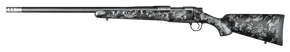 Christensen Arms 8010618400 Ridgeline FFT 300 PRC 3+1 22" Carbon Fiber/Threaded Barrel, Stainless Steel, Black with Gray Accents Stock, Left Hand 146009