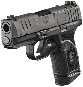 FN 66101422 Reflex MRD 9mm Luger 10+1 3.30" Micro-Compact Frame Black PVD Optic Ready/Serrated Steel Slide w/Picatinny Rail Black Stippled Grip Ambidextrous 169902 FN 66101422 Reflex MRD 9mm Luger 10+1 3.30" Micro-Compact Frame Black PVD Optic Ready/Serrated Steel Slide w/Picatinny Rail Black Stippled Grip Ambidextrous 169902