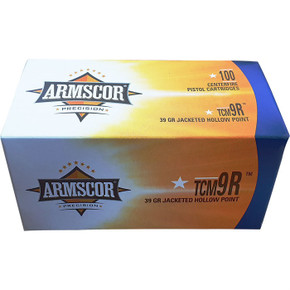 22 TCM9R 39GR JACKETED HOLLOW POINT 100/BOX 430100212