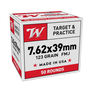 7.62 X 39 123GR FULL METAL JACKET LEAD CORE 50/BOX 430104619 7.62 X 39 123GR FULL METAL JACKET LEAD CORE 50/BOX 430104619