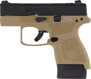 BERETTA APX A1 CARRY 9MM 3" FS8-SHOT FDE OPTICS READY GJAXN9258A1
