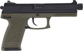 HK MARK 23 V1 DA/SA 45ACP5.87" BBL 2-12RD BLACK/GREEN G81001074