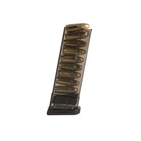 MAGAZINE 9-RD 9MM FOR GLOCK 43 CARBON SMOKE 430104796 MAGAZINE 9-RD 9MM FOR GLOCK 43 CARBON SMOKE 430104796