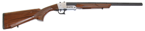 Rock Island TK104 Traditional Single Shot 410 Gauge with 20" Black Parkerized Barrel, 3" Chamber, 1rd Capacity, Silver Anodized Metal Finish & Woodgrain Finish Synthetic Stock Right Hand (Full Size) 108597 Rock Island TK104 Traditional Single Shot 410 Gauge with 20" Black Parkerized Barrel, 3" Chamber, 1rd Capacity, Silver Anodized Metal Finish & Woodgrain Finish Synthetic Stock Right Hand (Full Size) 108597