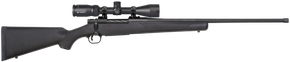 Mossberg 28249 Patriot w/Optic 7mm PRC 3+1 24" Matte Blued Threaded Barrel, Matte Blued Drilled & Tapped Receiver, Fixed Black Synthetic Stock, Vortex Crossfire II 3-9x40mm 174387 Mossberg 28249 Patriot w/Optic 7mm PRC 3+1 24" Matte Blued Threaded Barrel, Matte Blued Drilled & Tapped Receiver, Fixed Black Synthetic Stock, Vortex Crossfire II 3-9x40mm 174387
