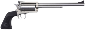 Magnum Research BFR30306 BFR  Extra Large 30-30 Win 6 Shot 10" Brushed Stainless Steel Barrel & Cylinder, Stainless Steel Frame, Black Hogue Rubber Grip, Exposed Hammer 165478