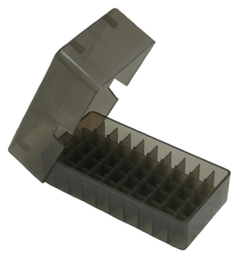 MTM AMMO BOX 44RM/45LC50-ROUNDS SLIP TOP STYLE E5045 MTM AMMO BOX 44RM/45LC50-ROUNDS SLIP TOP STYLE E5045